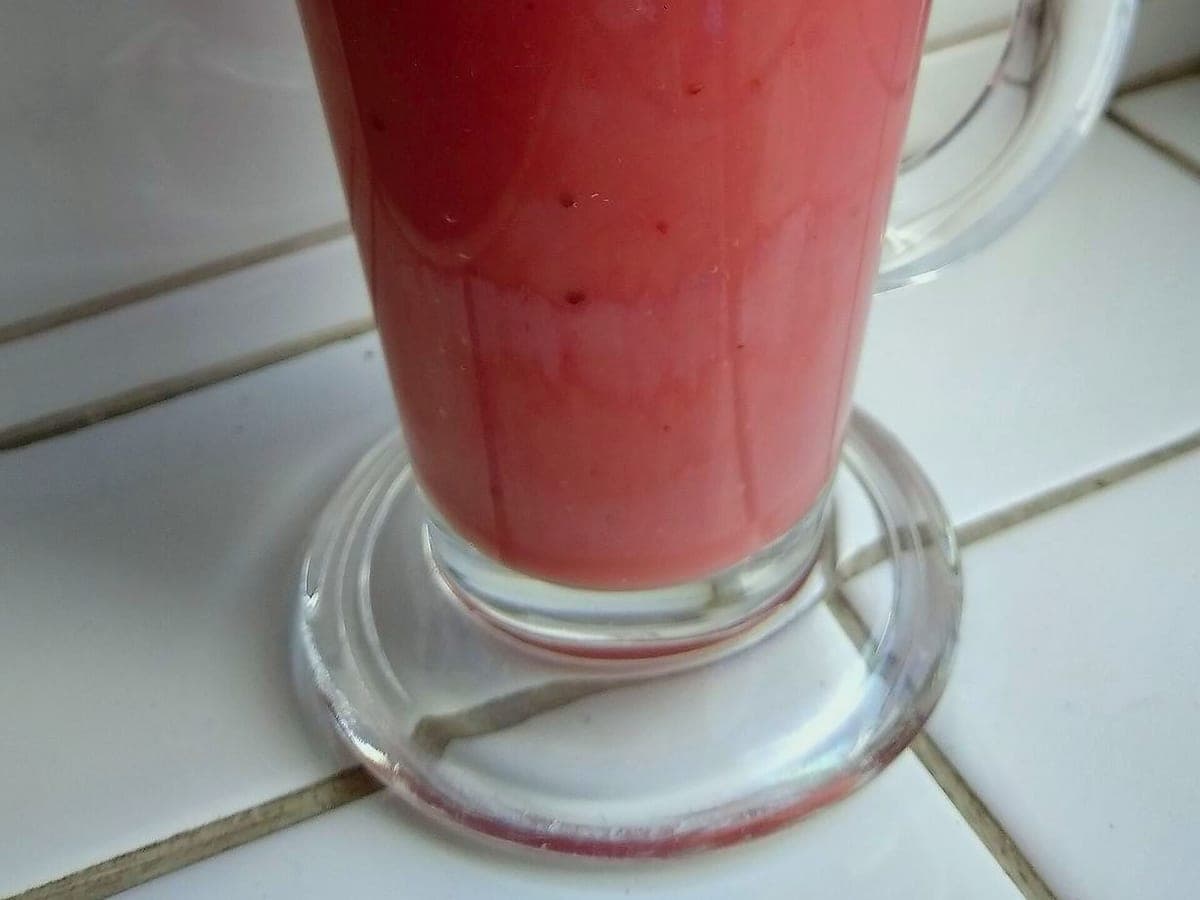 After: Strawberry smoothie, Color Pop look